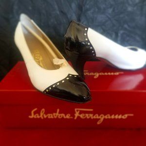 Salvatore Ferragamo Wingtip Pumps